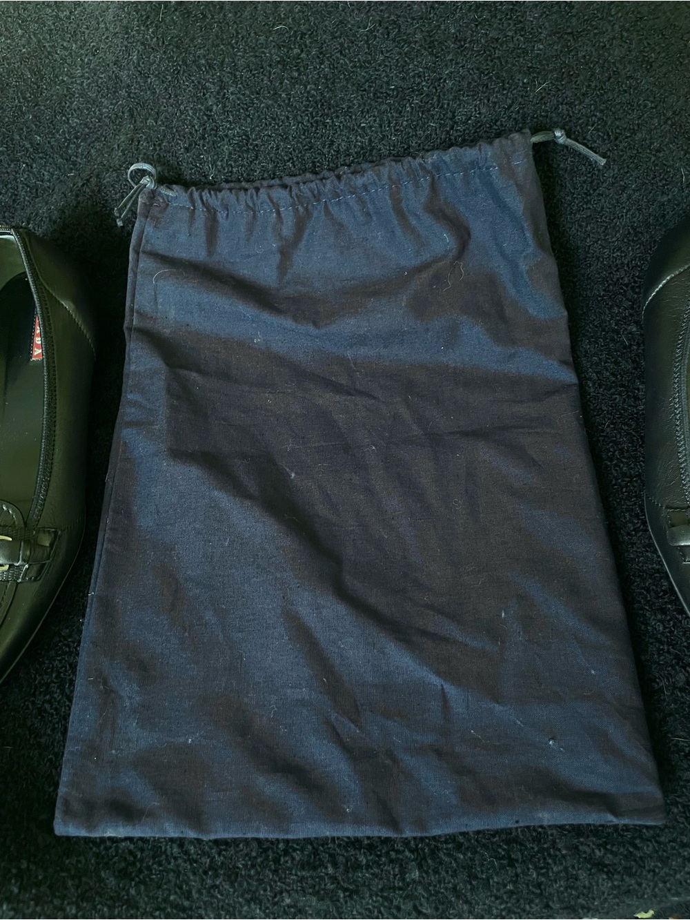 PRADA Car Shoe Black Flats with Dust Bag - Picture 12 of 12
